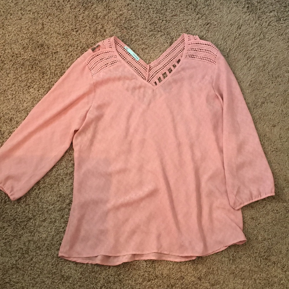 Blush Maurices Blouse